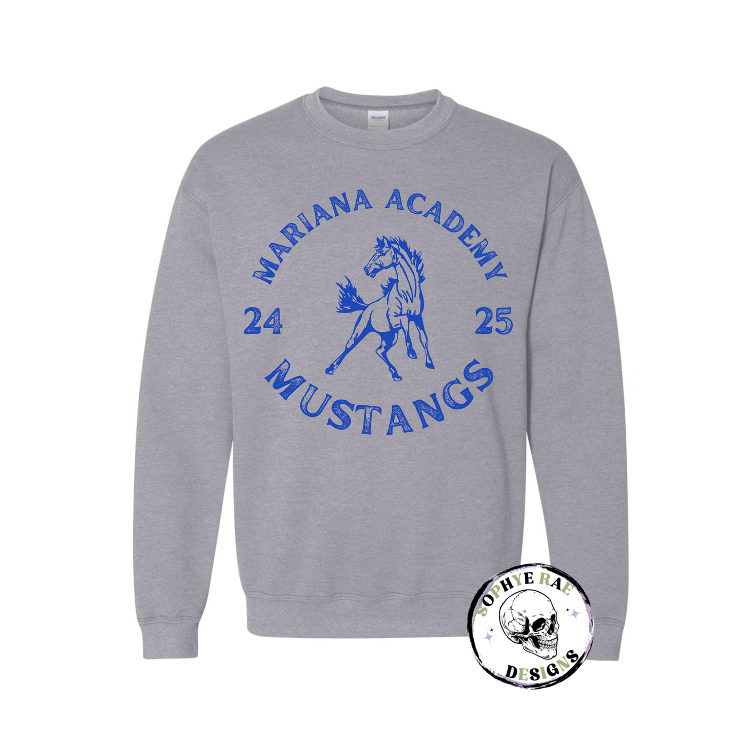 Mariana Mustang Circle Crewneck