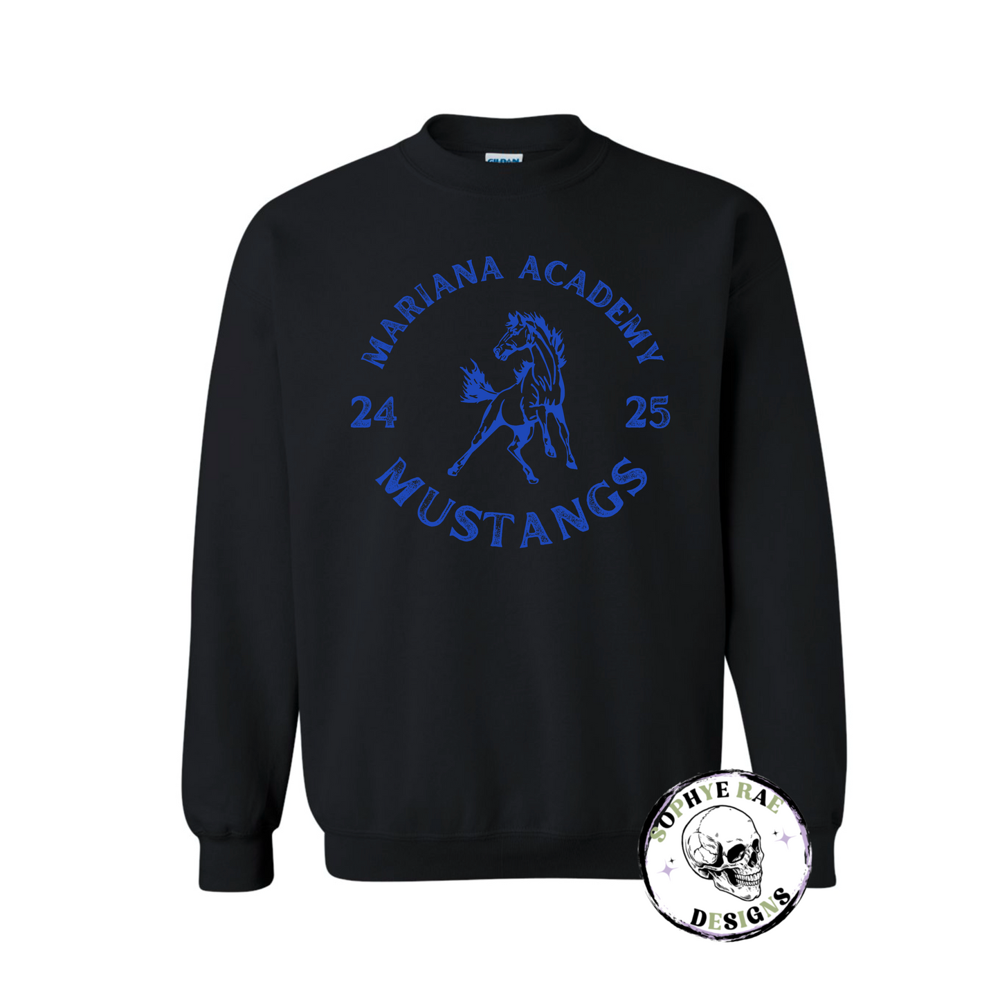 Mariana Mustang Circle Crewneck