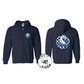 Checkered Circle Mustangs Zip-Up