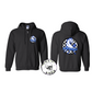 Checkered Circle Mustangs Zip-Up
