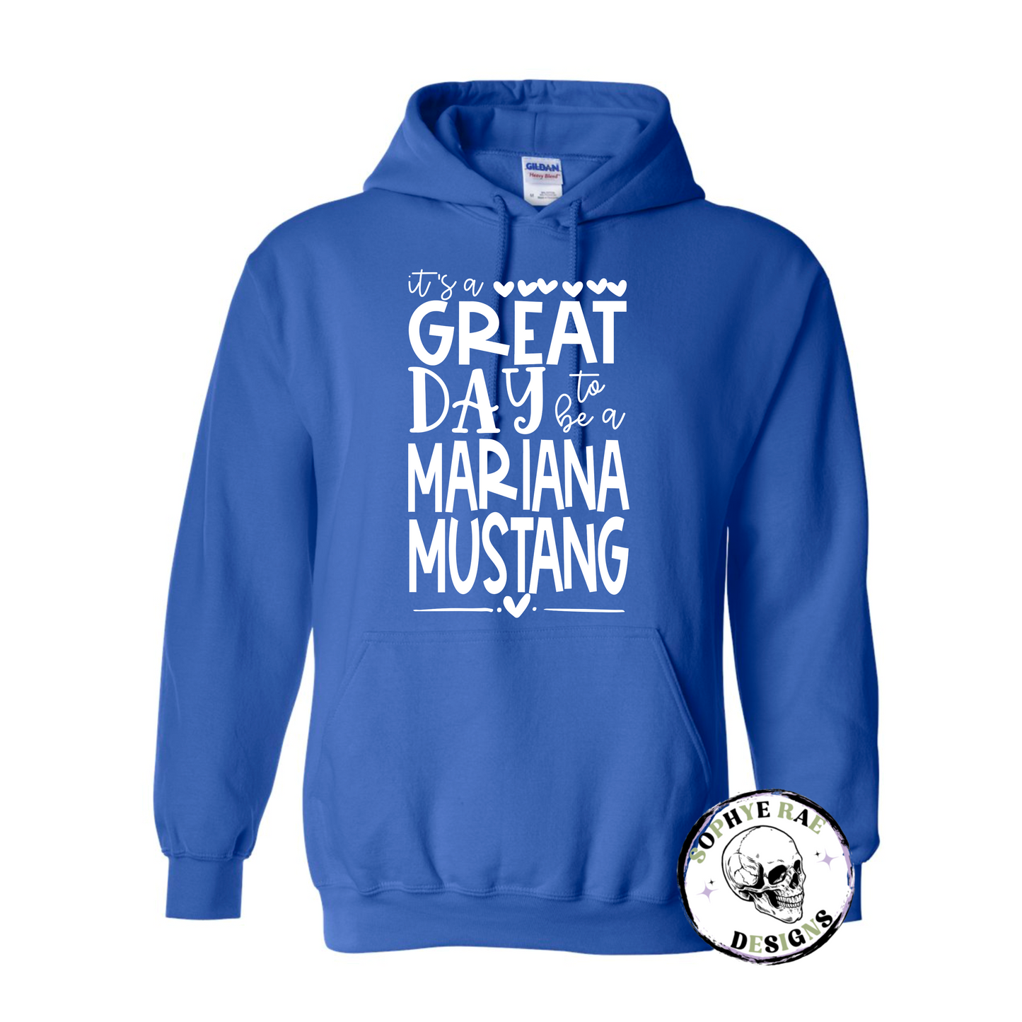 Mariana Mustang Heart Hoodie