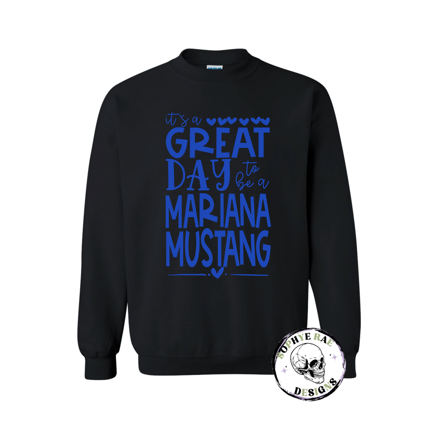 Mariana Mustang Heart Crewneck