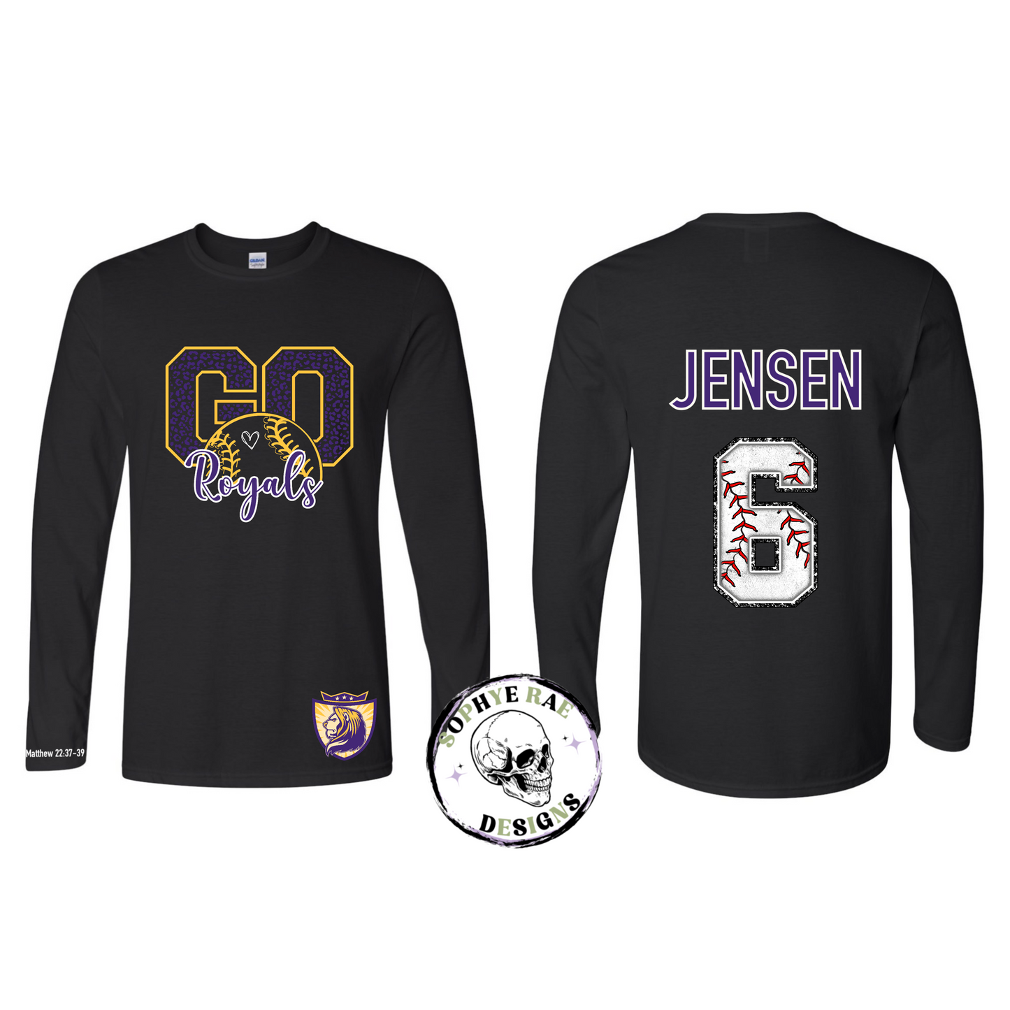 VVCS Go Royals Baseball Black