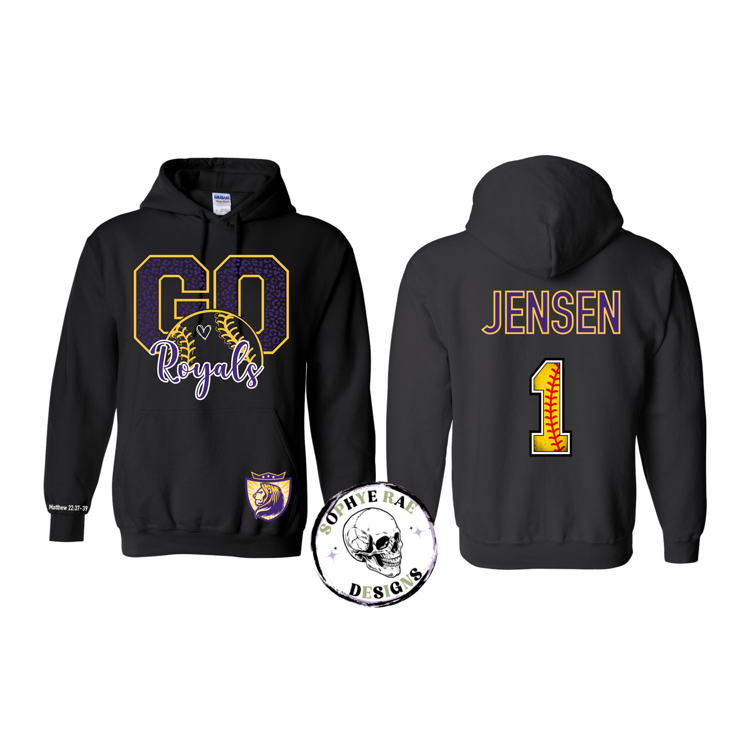 VVCS Go Royals Softball Black