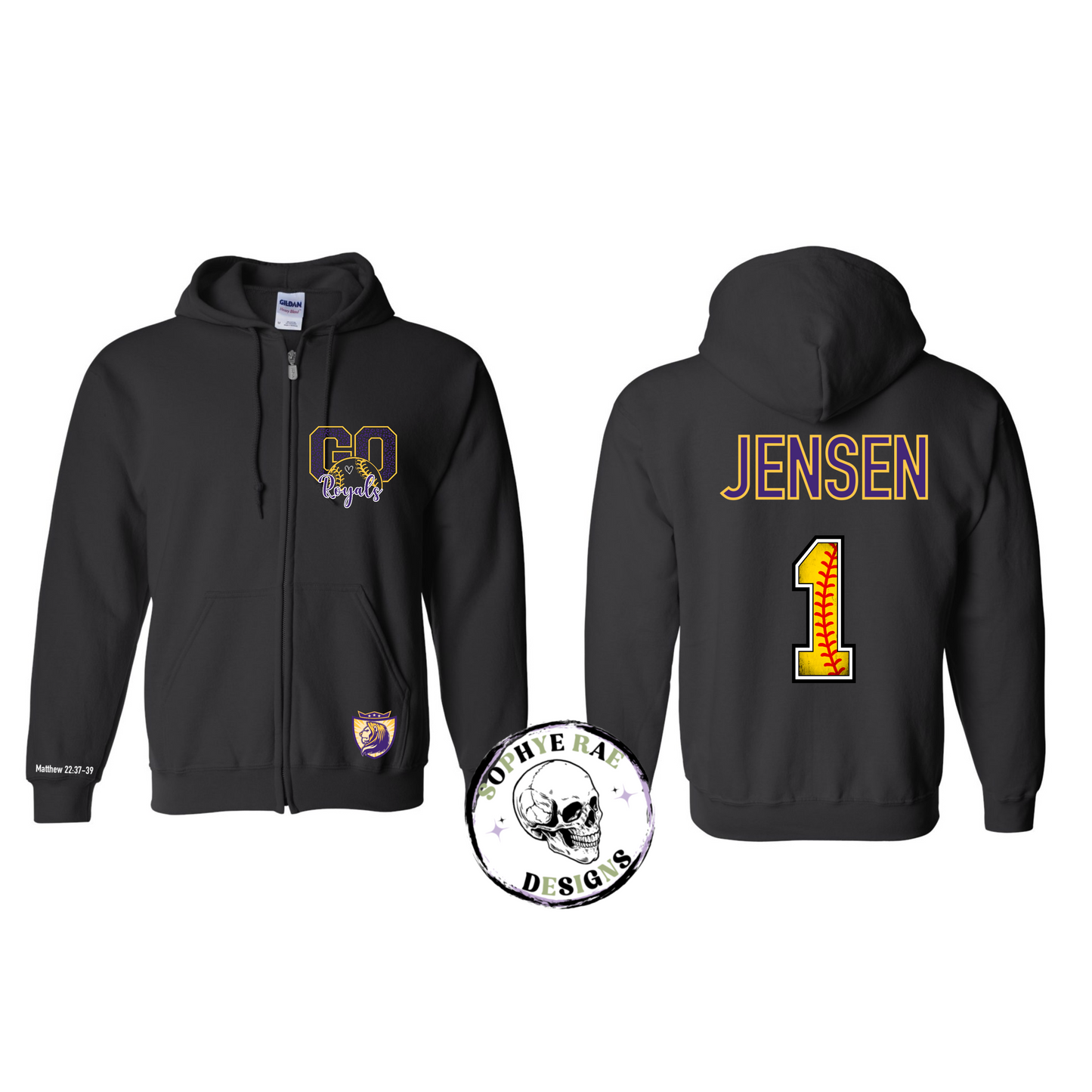 VVCS Go Royals Softball Black