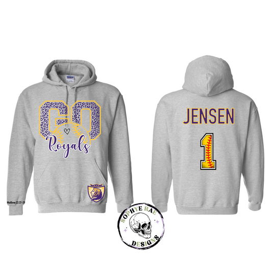 VVCS Go Royals Softball Sport Grey