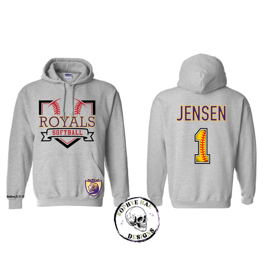 VVCS Royals Softball Base Sport Grey