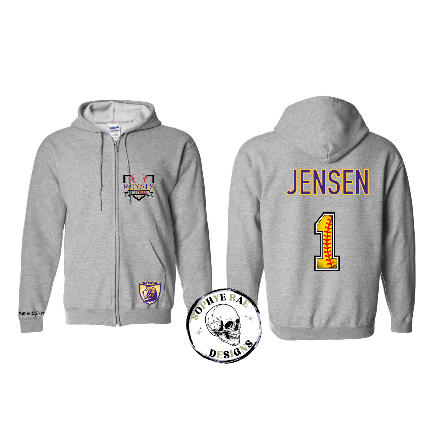 VVCS Royals Softball Base Sport Grey