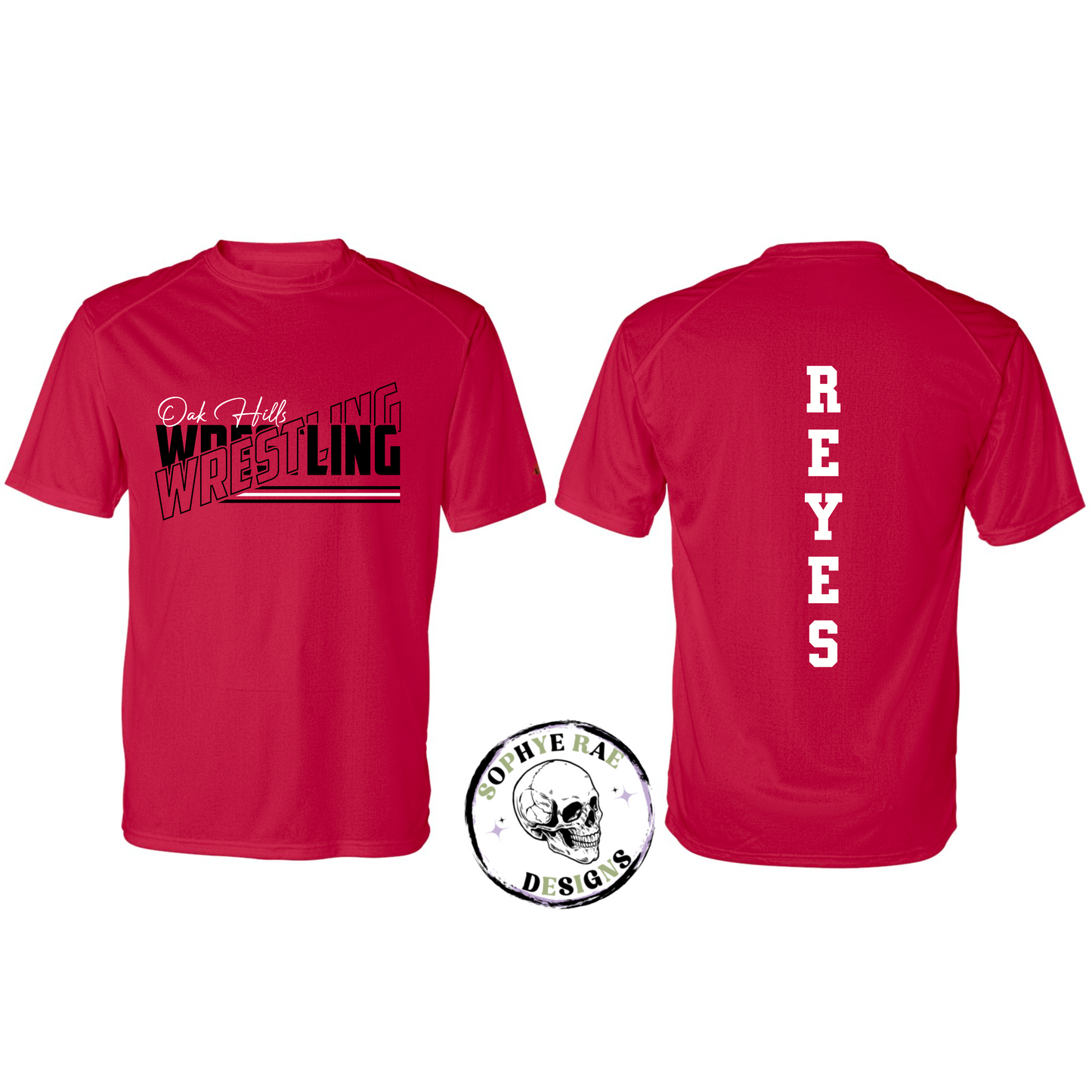 Oak Hills Diagonal Wrestling DriFit T-Shirt