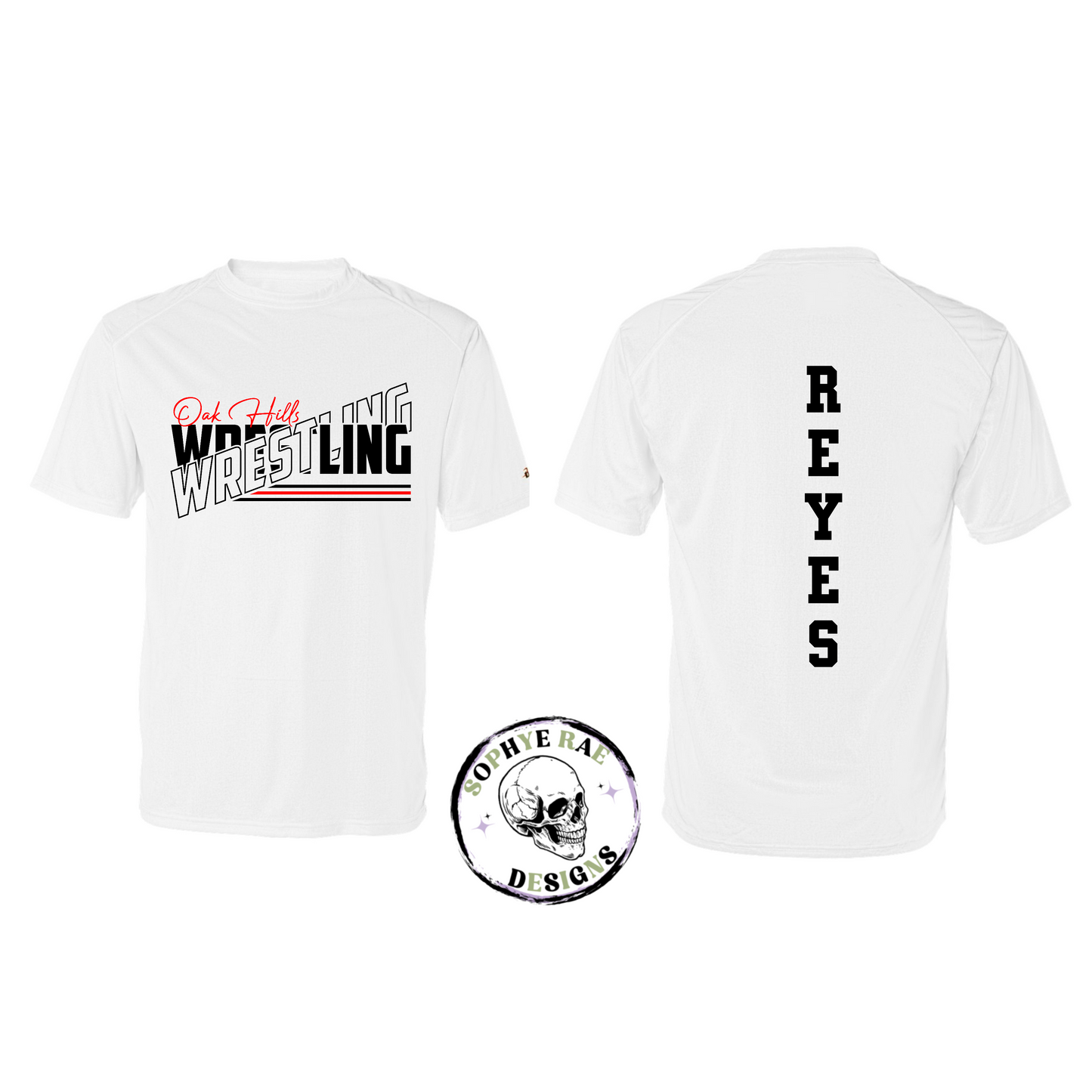 Oak Hills Diagonal Wrestling DriFit T-Shirt