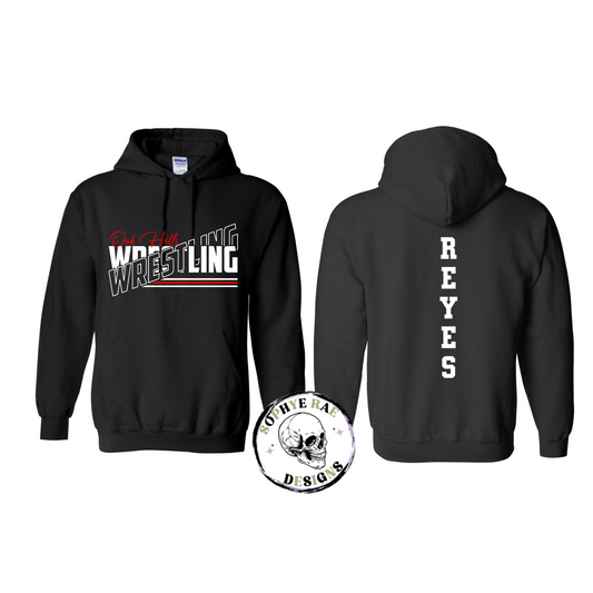 Oak Hills Diagonal Wrestling Hoodie
