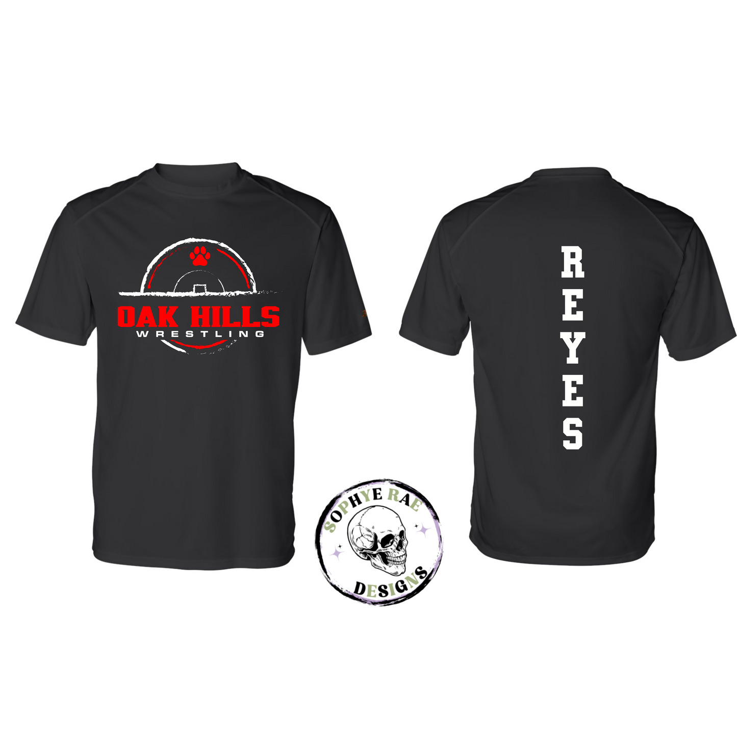 Oak Hills Round Wrestling DriFit T-Shirt
