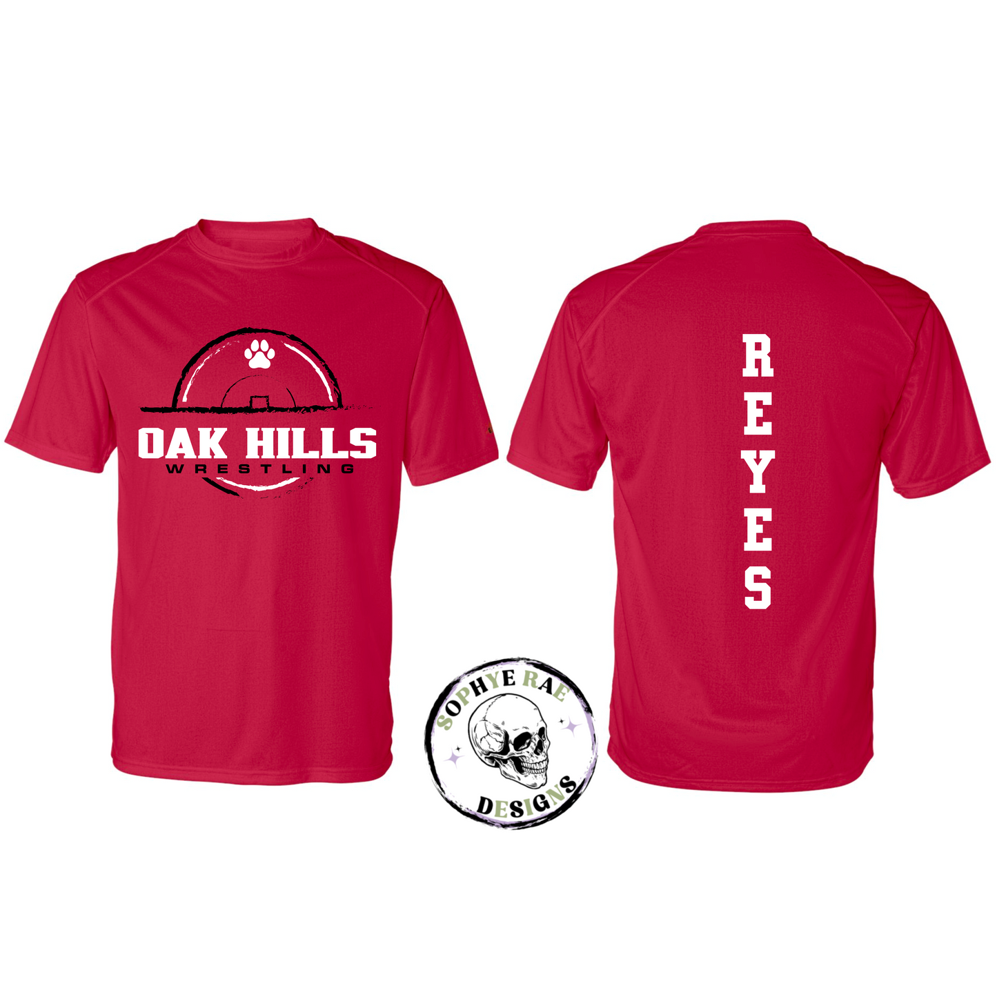 Oak Hills Round Wrestling DriFit T-Shirt