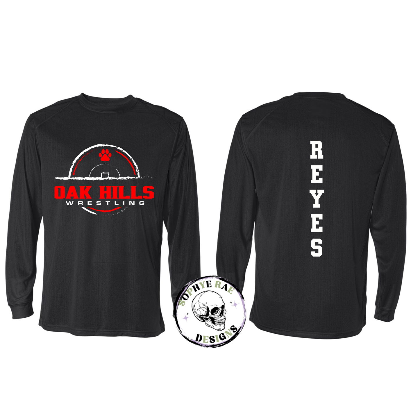 Oak Hills Round Wrestling DriFit Long Sleeve