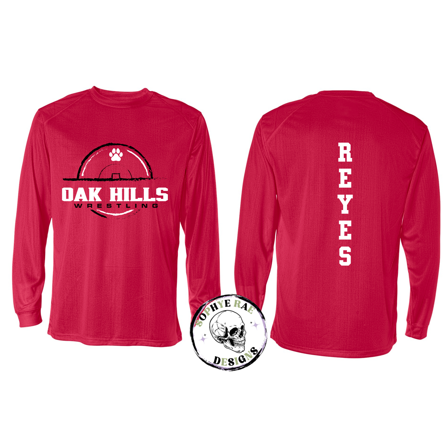 Oak Hills Round Wrestling DriFit Long Sleeve
