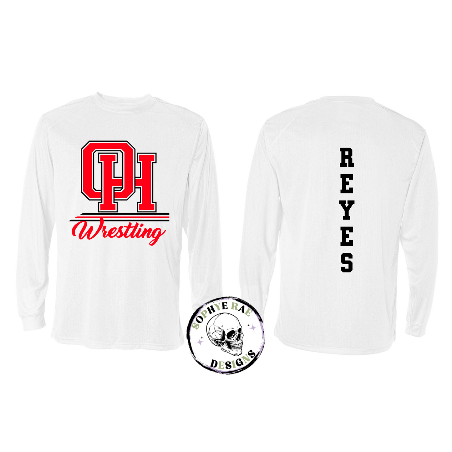 Oak Hills Wrestling Lines DriFit Long Sleeve