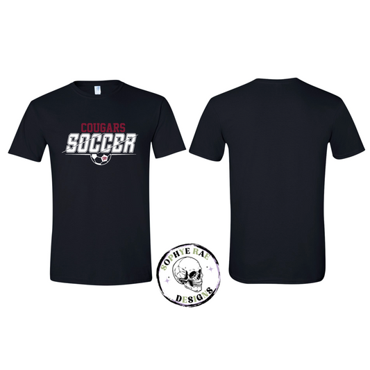 Cougars Split Soccer T-Shirt