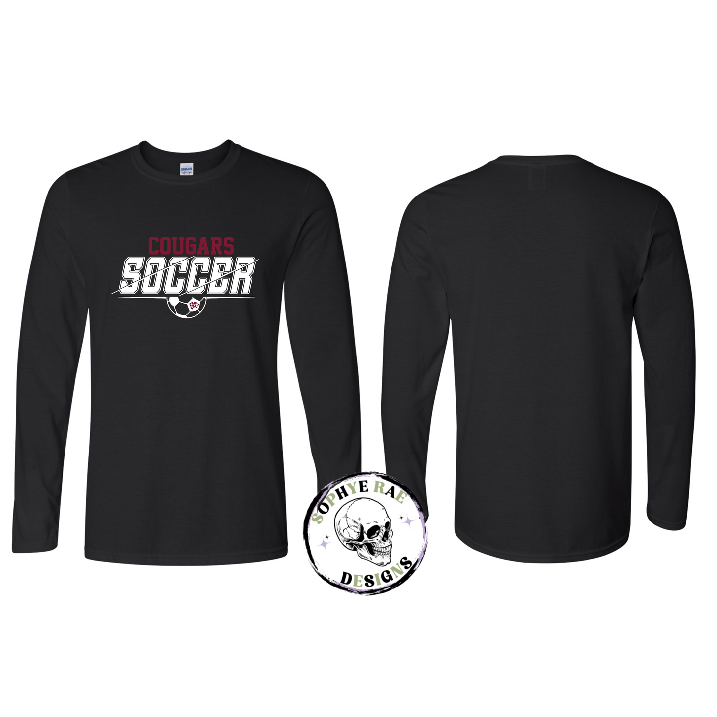 Cougars Split Soccer Long Sleeve Shirt
