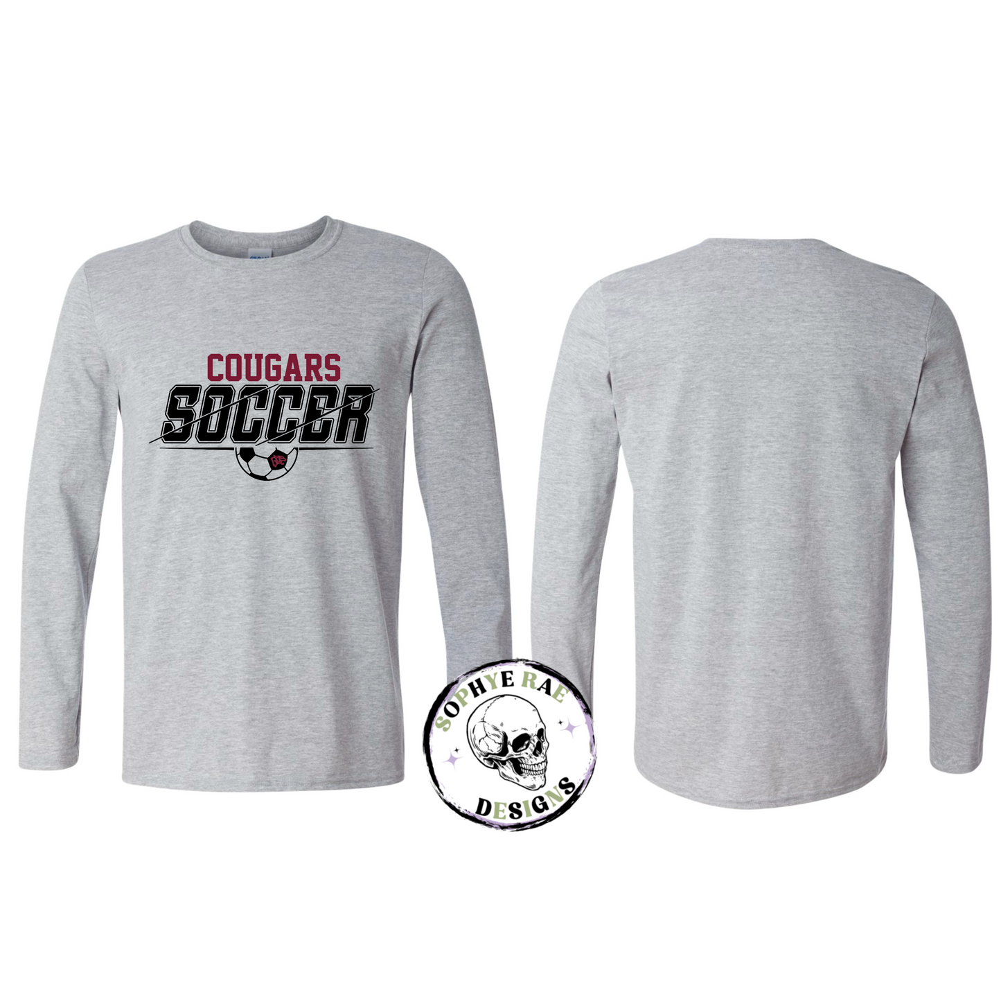 Cougars Split Soccer Long Sleeve Shirt