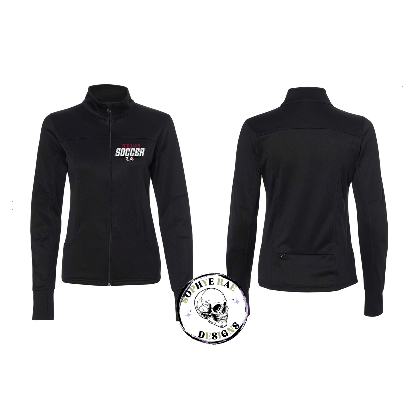 Cougars Split Soccer Slim Fit Track Jacket
