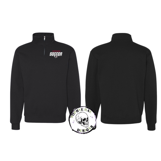 Cougars Split Soccer Quarter Zip Sweatshirt