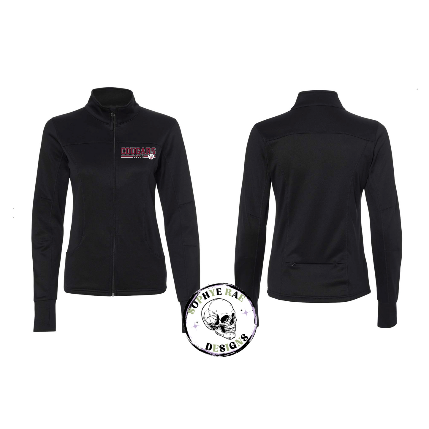 Cougars Lines Soccer Slim Fit Track Jacket
