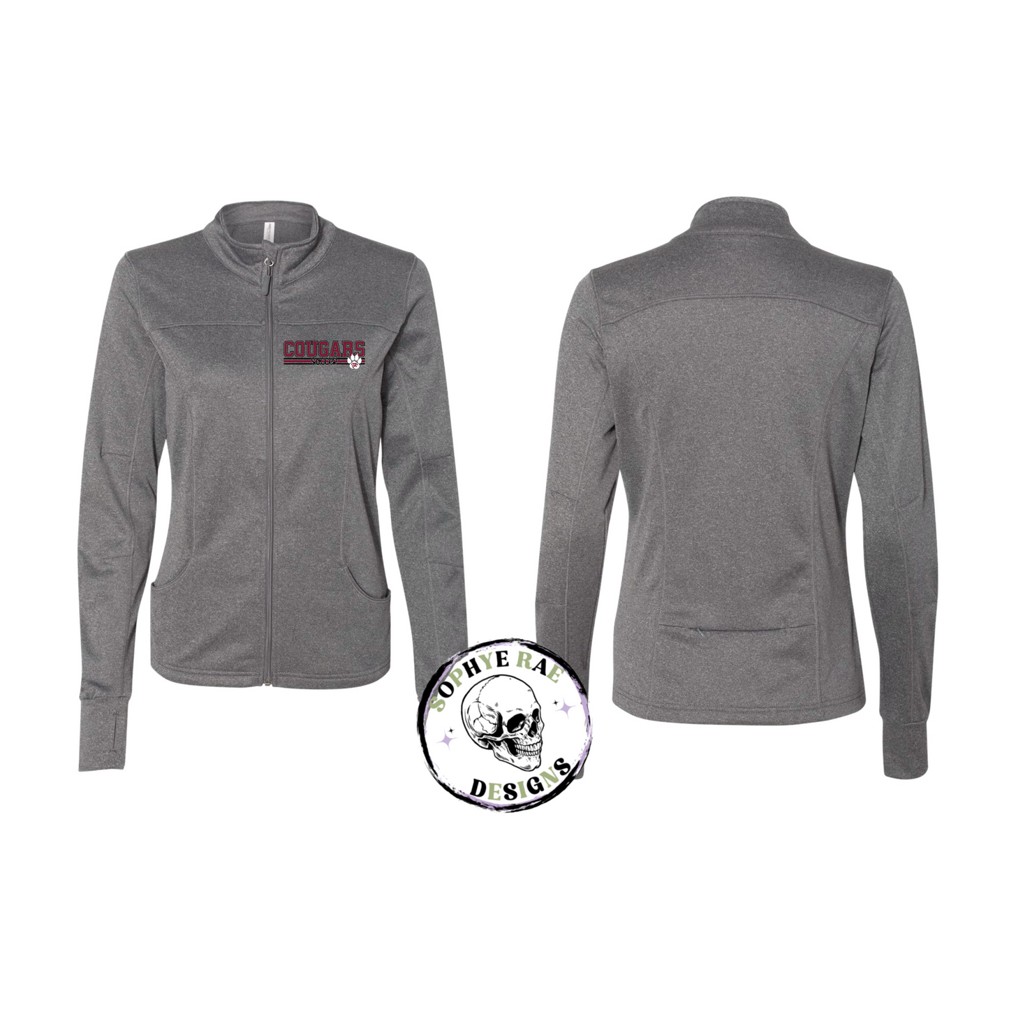 Cougars Lines Soccer Slim Fit Track Jacket