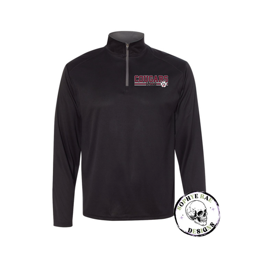 Cougars Lines Soccer Quarter-Zip