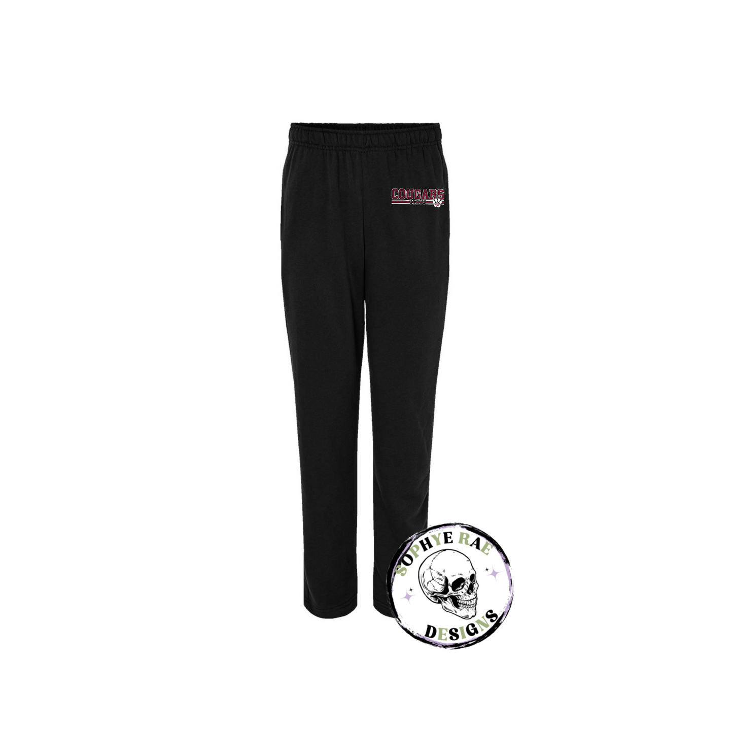 Cougars Lines Soccer Straight Leg Sweatpants
