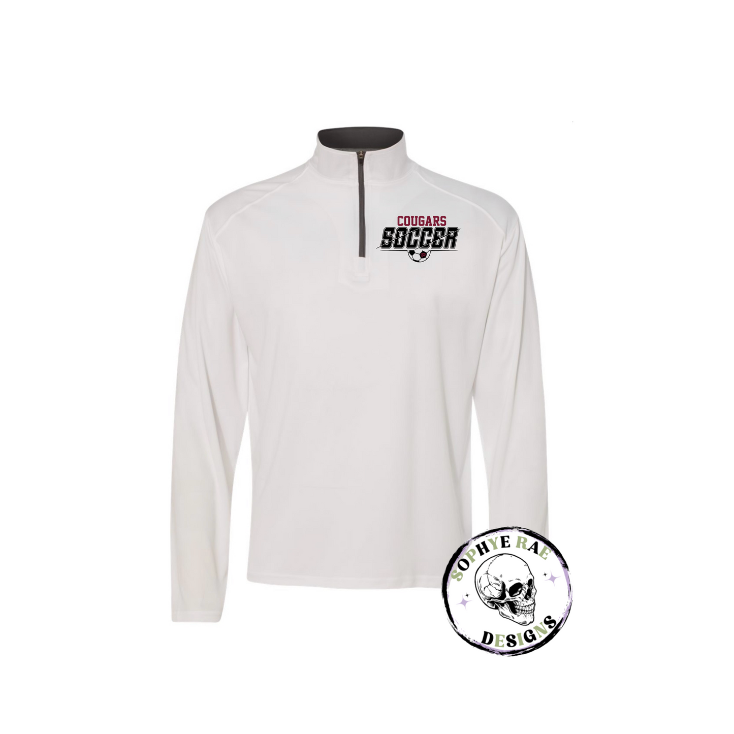 Cougars Split Soccer Quarter-Zip