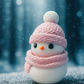 Cute 3D Snowman Fidget – Holiday Stress Relief Toy