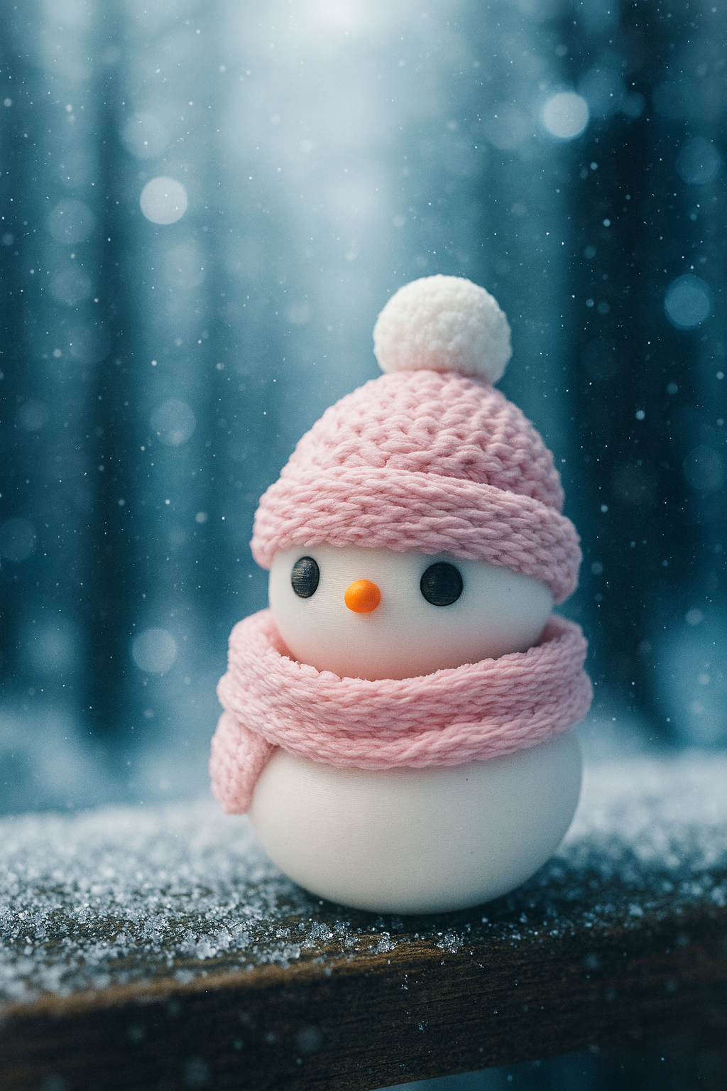 Cute 3D Snowman Fidget – Holiday Stress Relief Toy