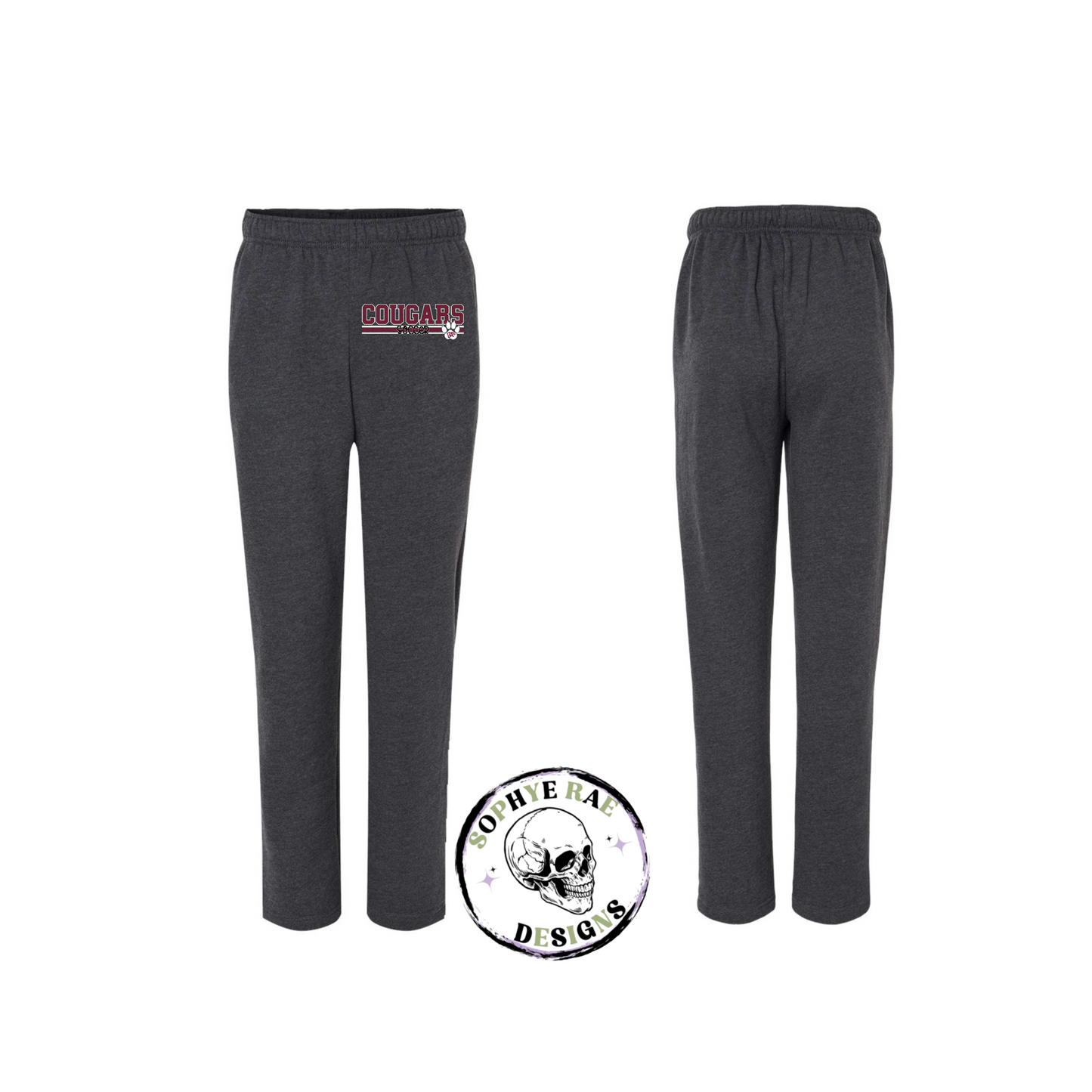Cougars Lines Soccer Straight Leg Sweatpants