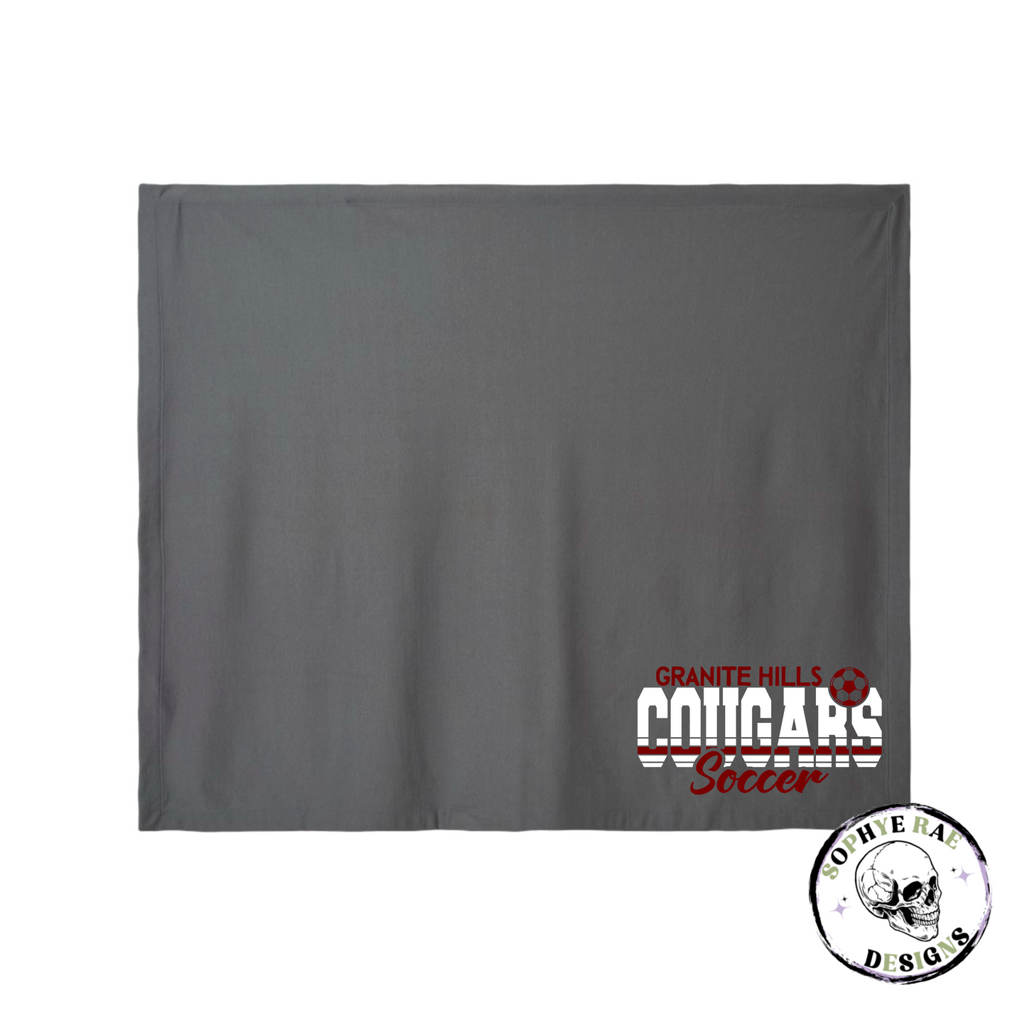 Granite Soccer Blanket