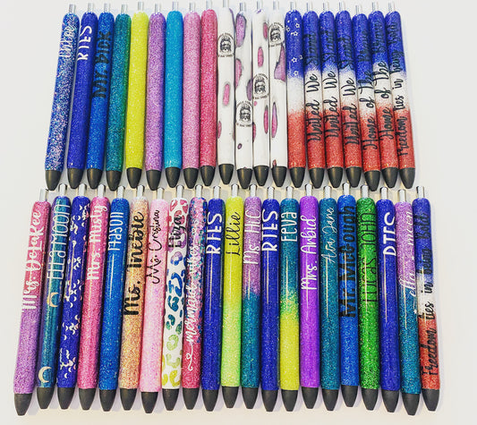 Single Color Epoxy Pens